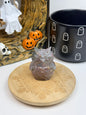 Sea Jasper Owl Carving