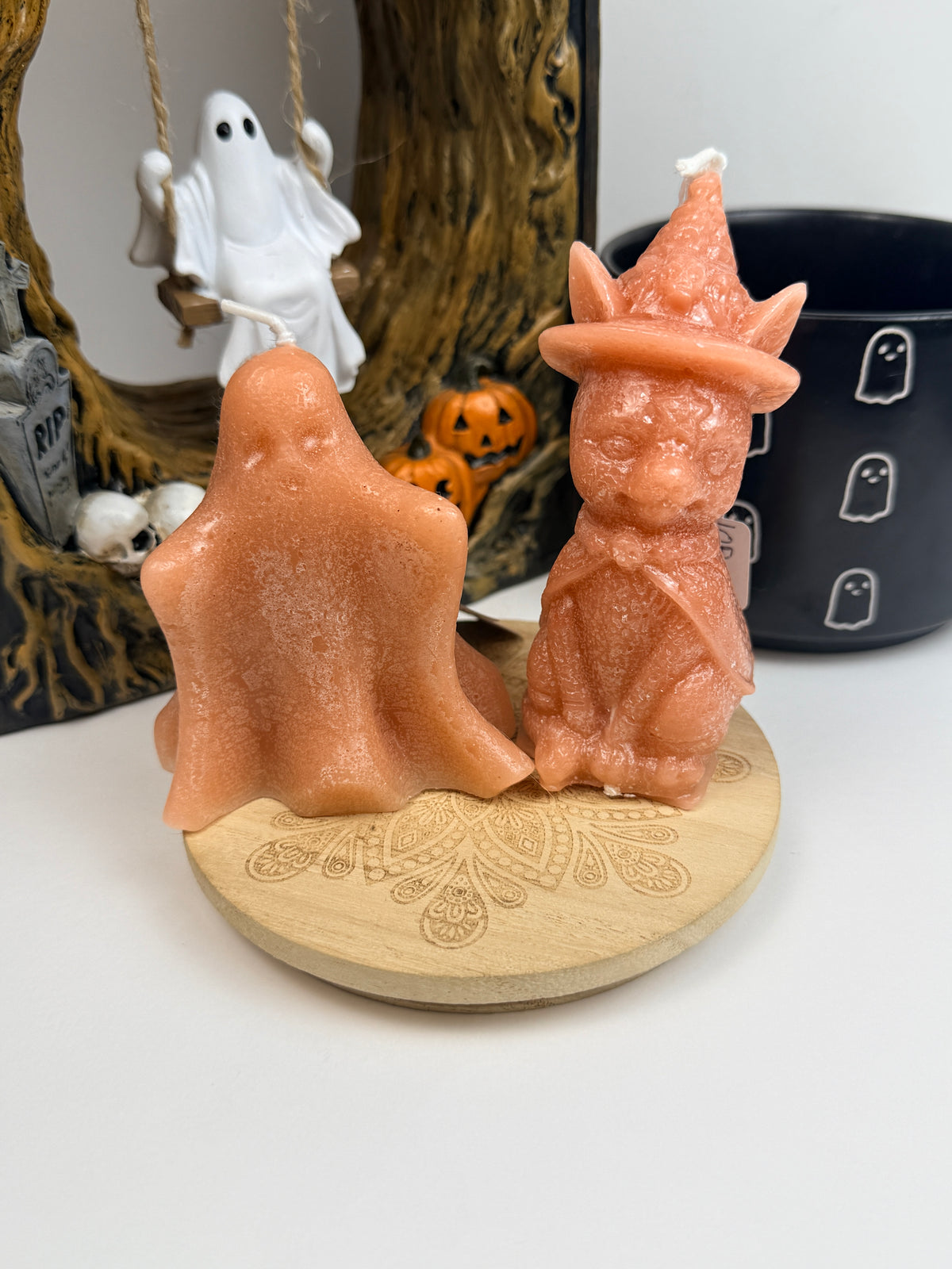 [Needs Scent] Shaped Beeswax Candles