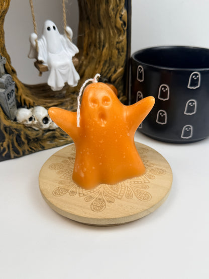Apple Pie Shaped Beeswax Candle