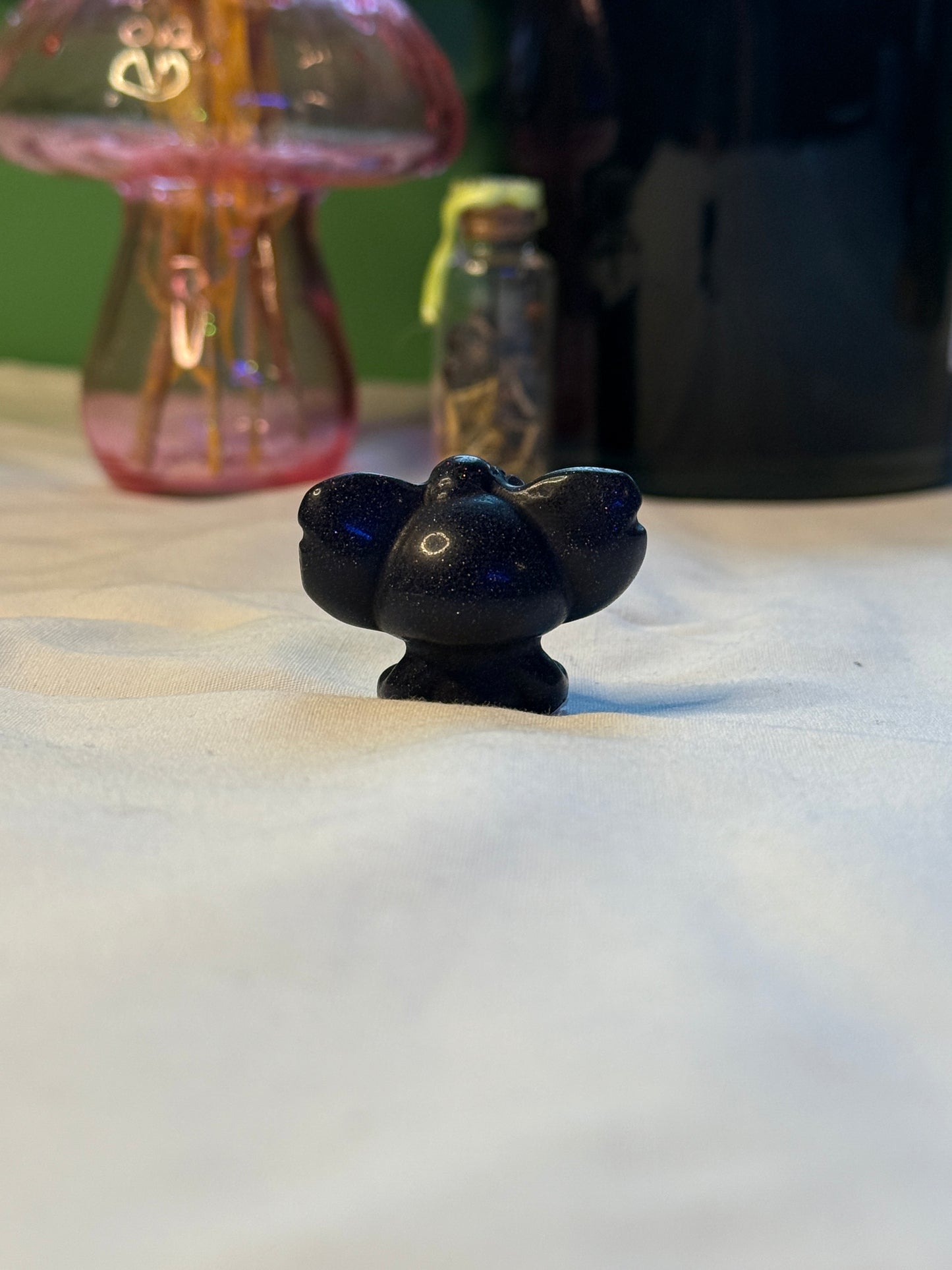Blue Goldstone Alien
