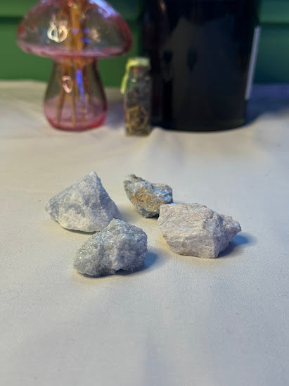 Blue Calcite Raw