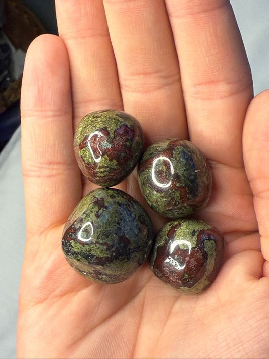 Dragon's Blood Jasper Tumbles