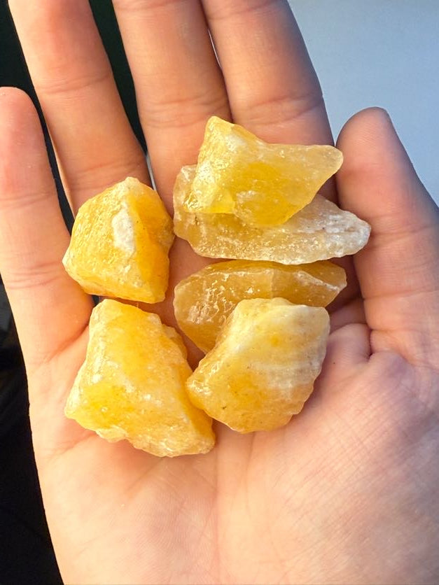 Orange Calcite Raw