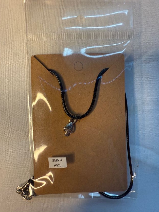 Mini Mushroom Charm Necklace