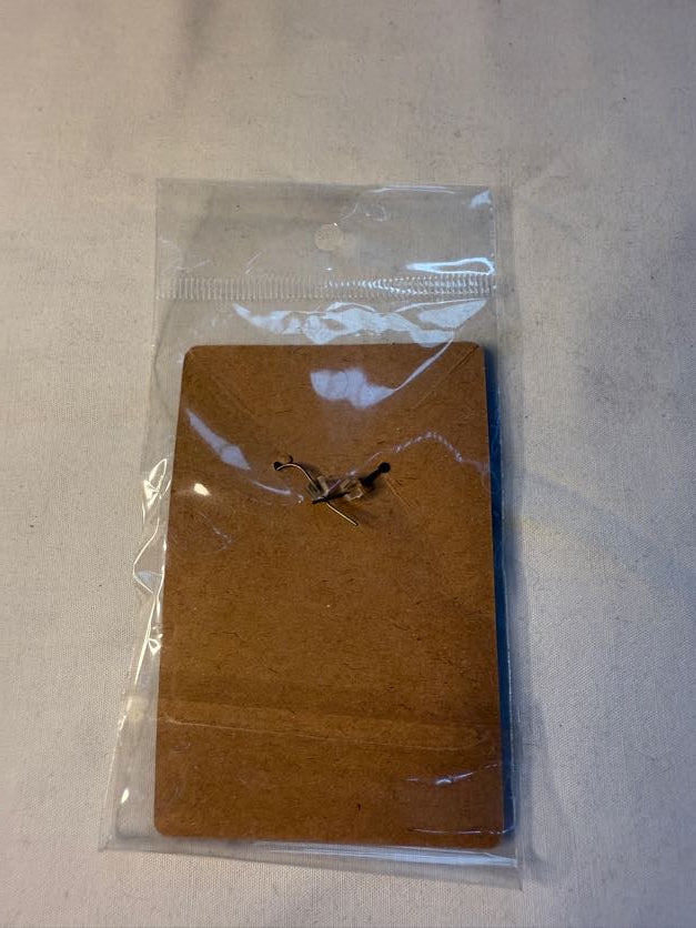 Tall Mushroom Charm Earrings