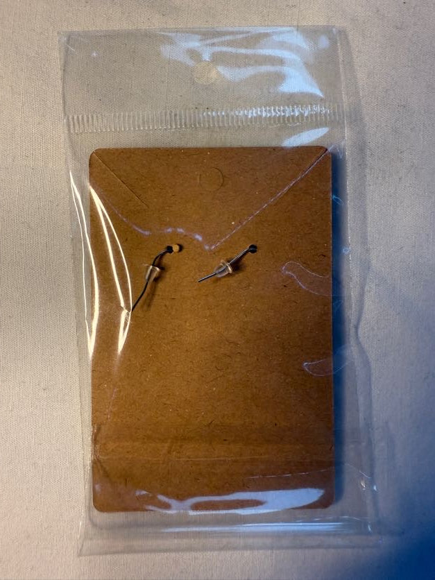 Single Cat Charm Earrings