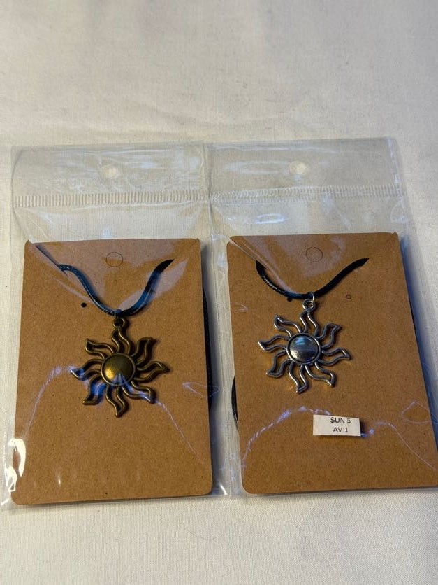 Sun Charm Necklace