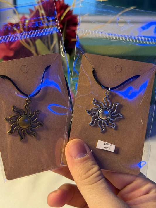 Sun Charm Necklace