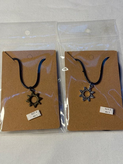 Mini Sun Charm Necklace