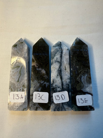 Moss Agate Towers