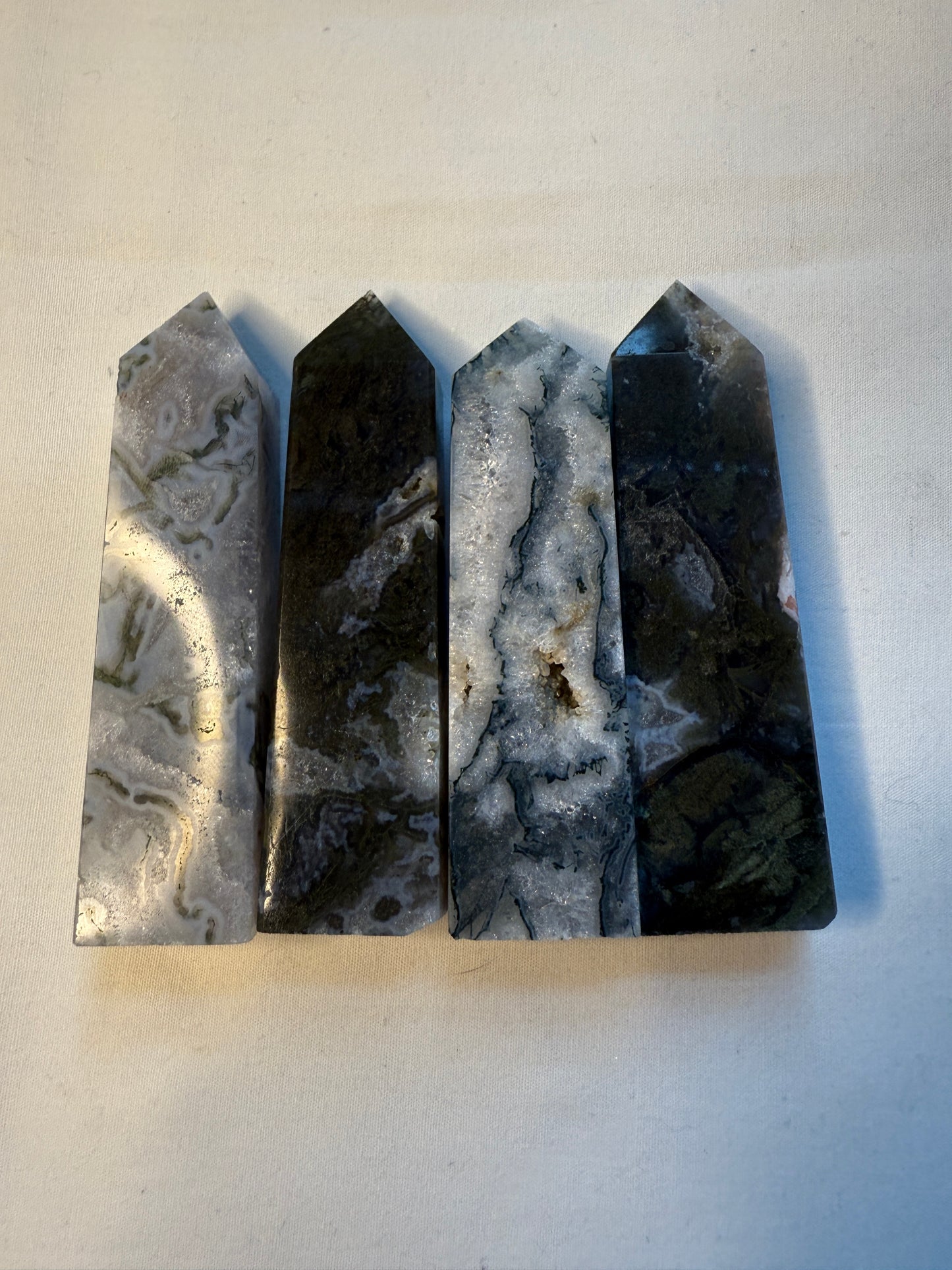 Moss Agate Towers
