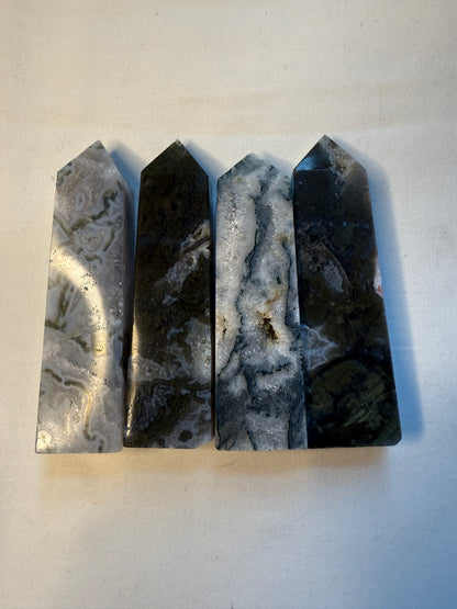 Moss Agate Towers