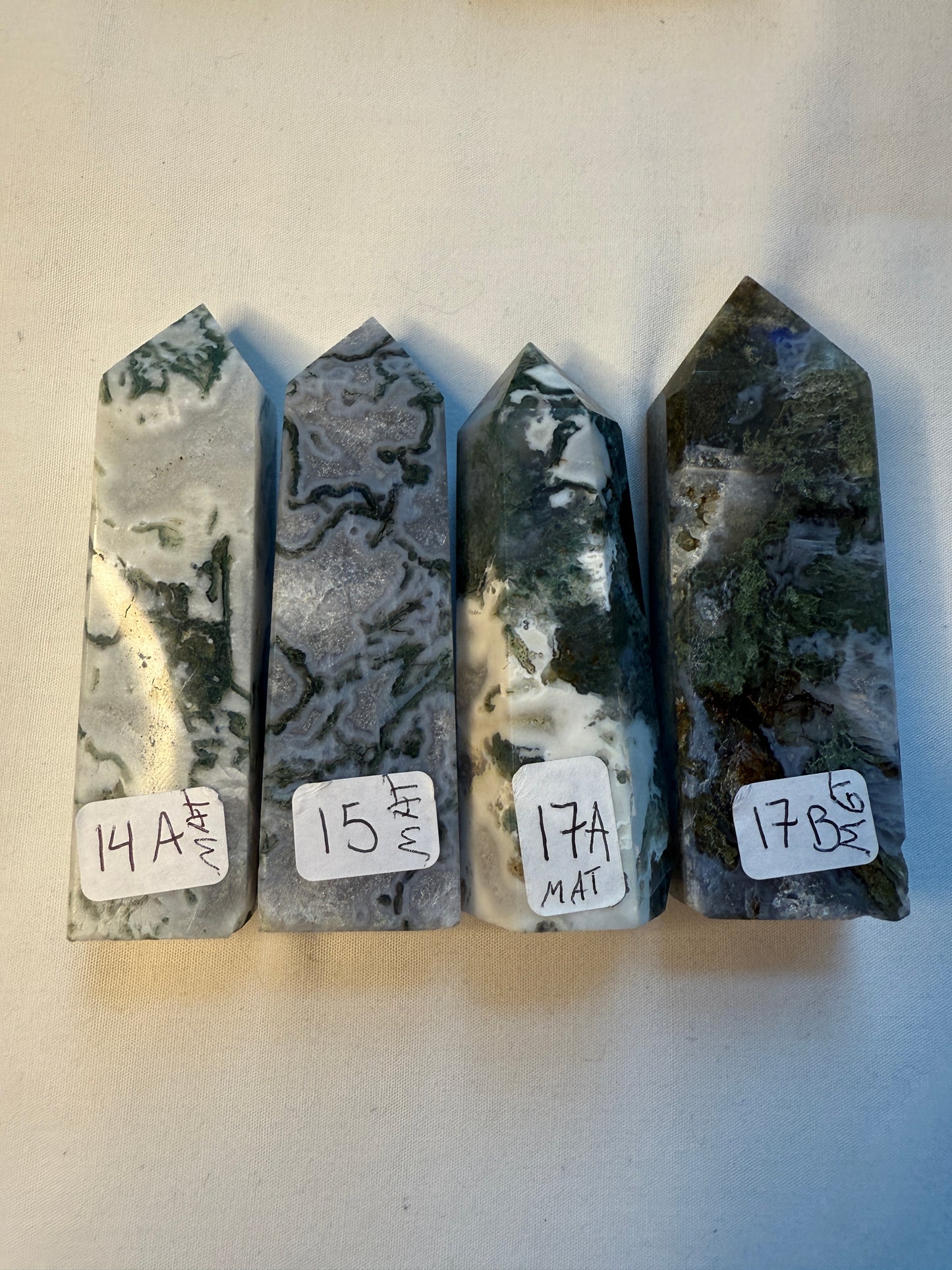 Moss Agate Towers