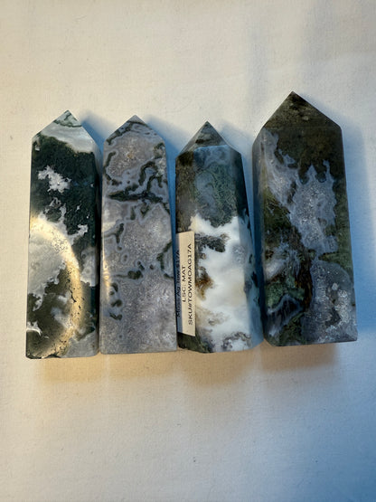 Moss Agate Towers