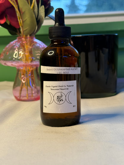 Unscented Beard Oil