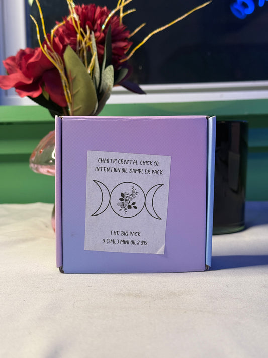 The Big Bundle Crystal Infused Body Oil Sampler Pack