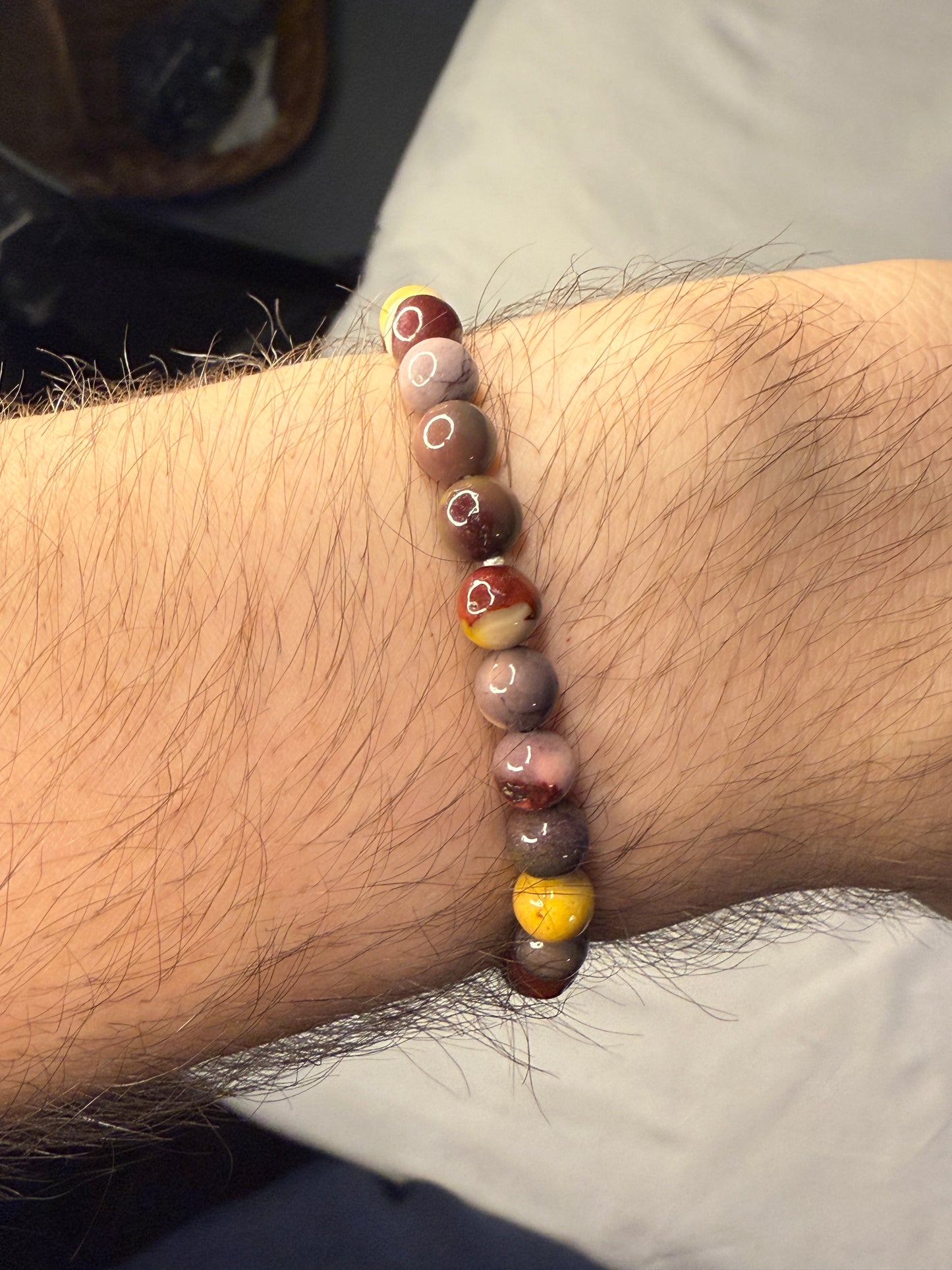 6mm Mooakite Jasper Bracelet