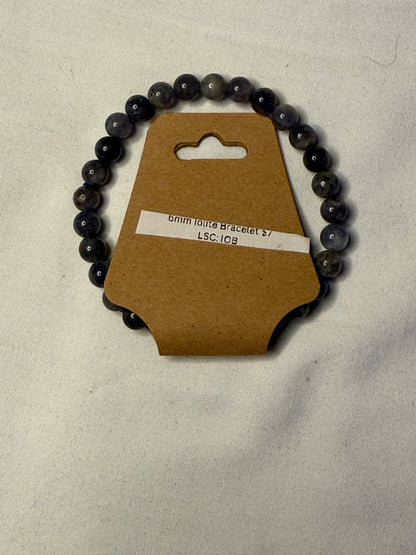 8mm Iolite Bracelet
