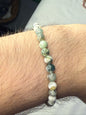 6mm Moss Agate Bracelet