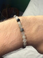 6mm Tourmalated Quartz Bracelet