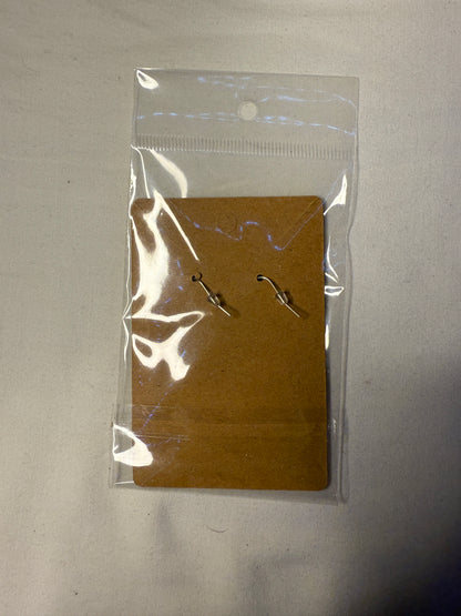 Spider Web Silver Earrings