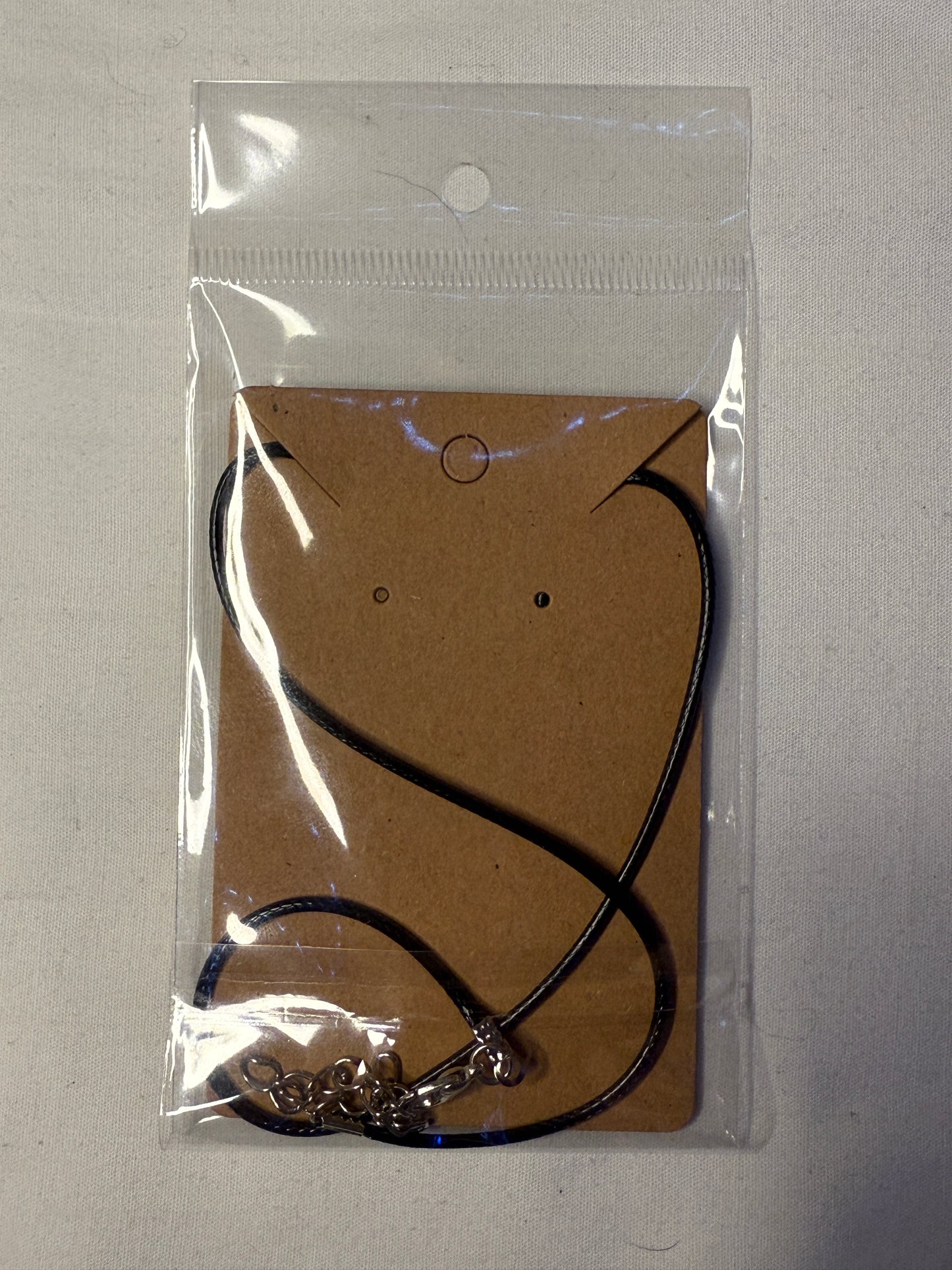 Vampire Fangs Silver Charm Necklace