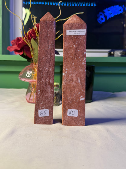 Red Jasper XL Towers