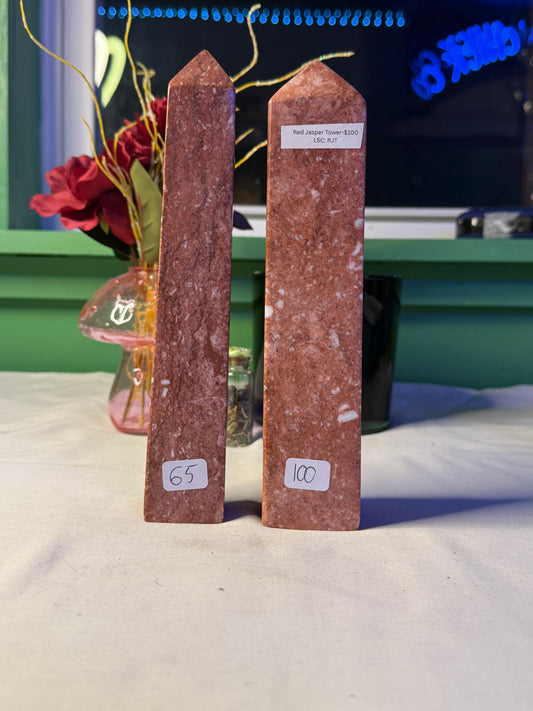 Red Jasper XL Towers