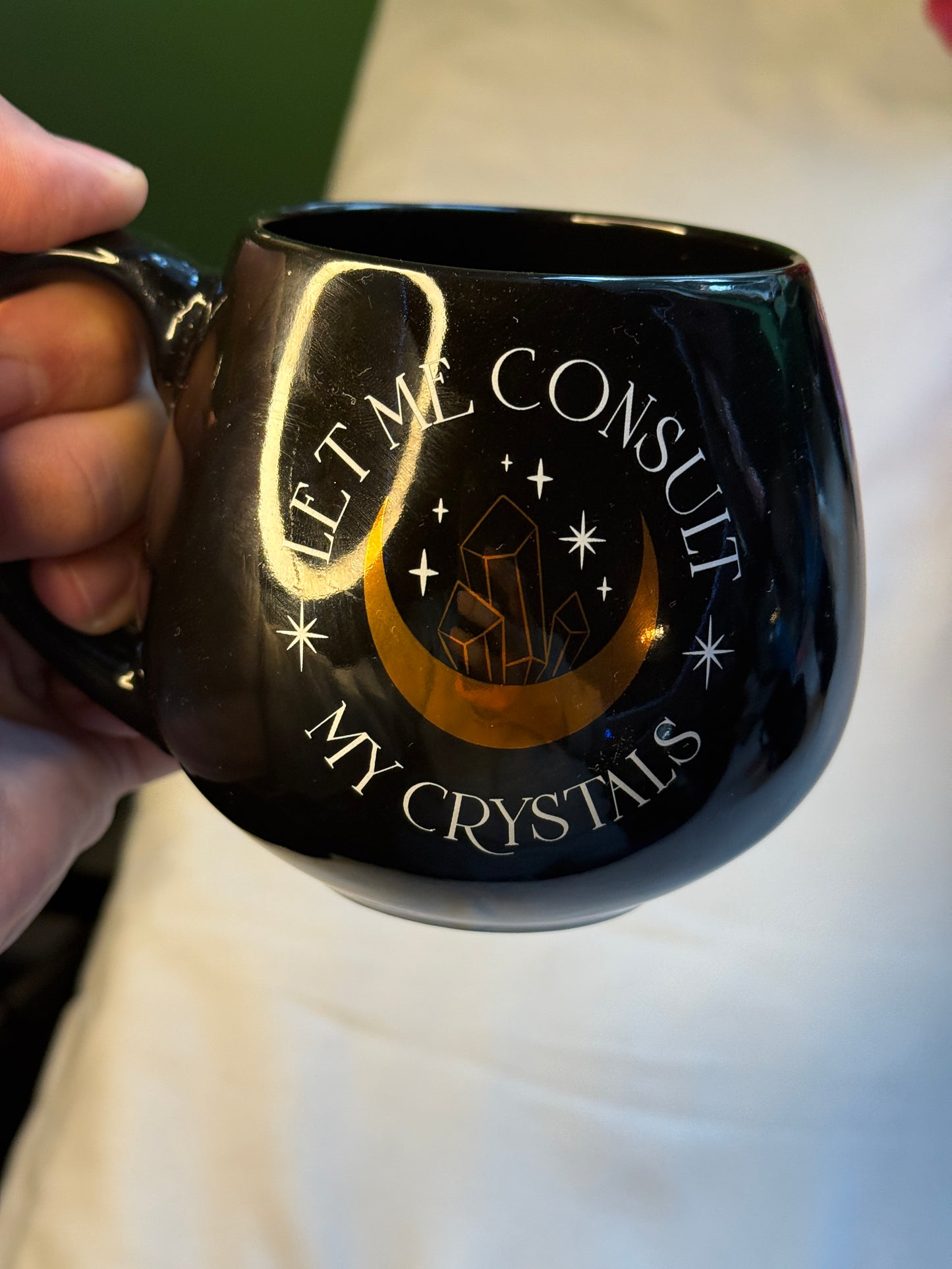 Let Me Consult My Crystals Mug