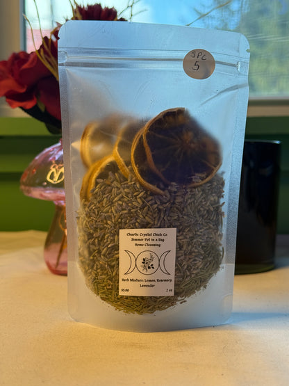 Home Cleansing Single-Use Simmer Pot in a Bag