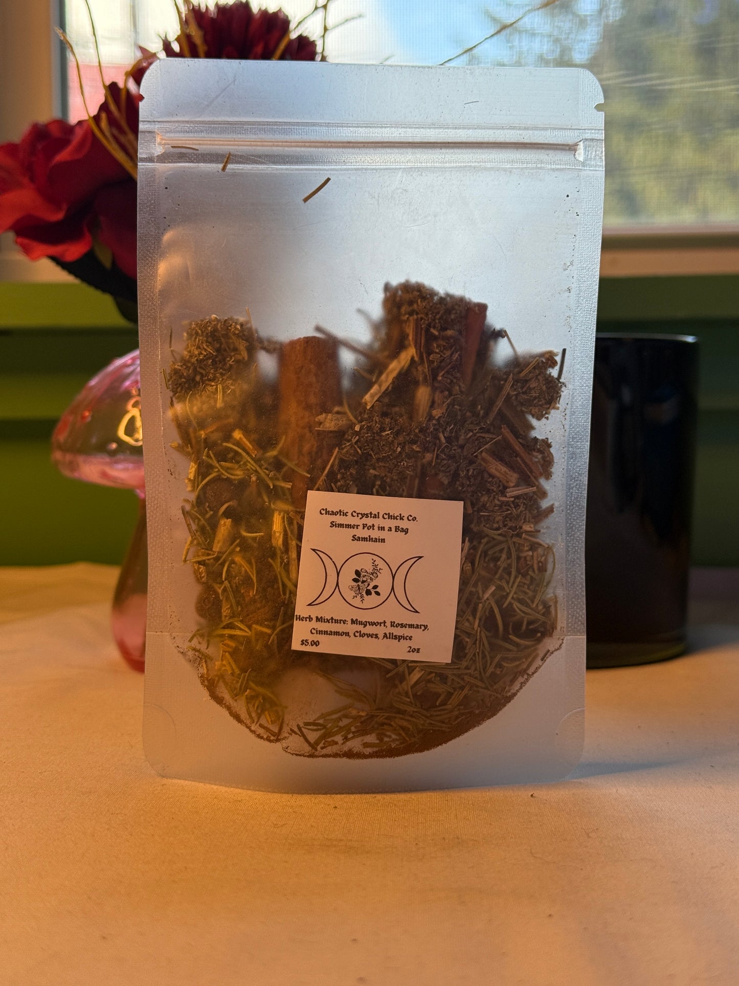 Samhain Single-Use Simmer Pot in a Bag