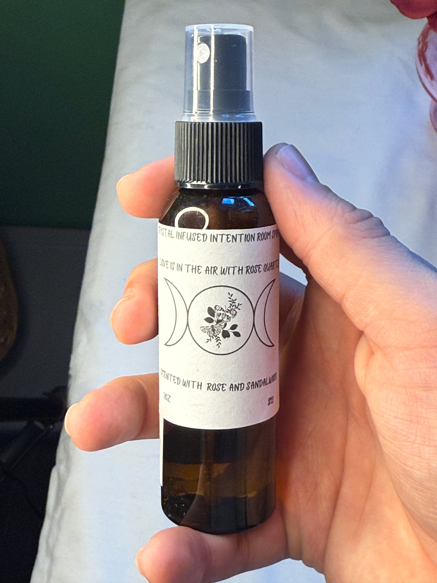 Love is in the Air Crystal Infused Room Spray