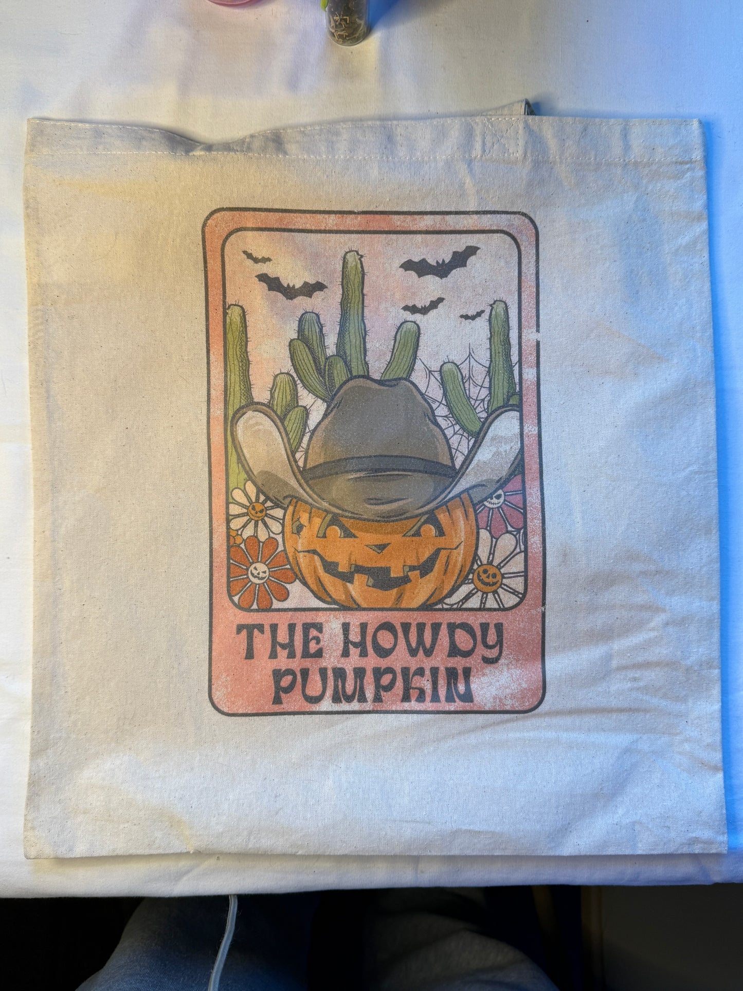 The Howdy Pumpkin Totebag