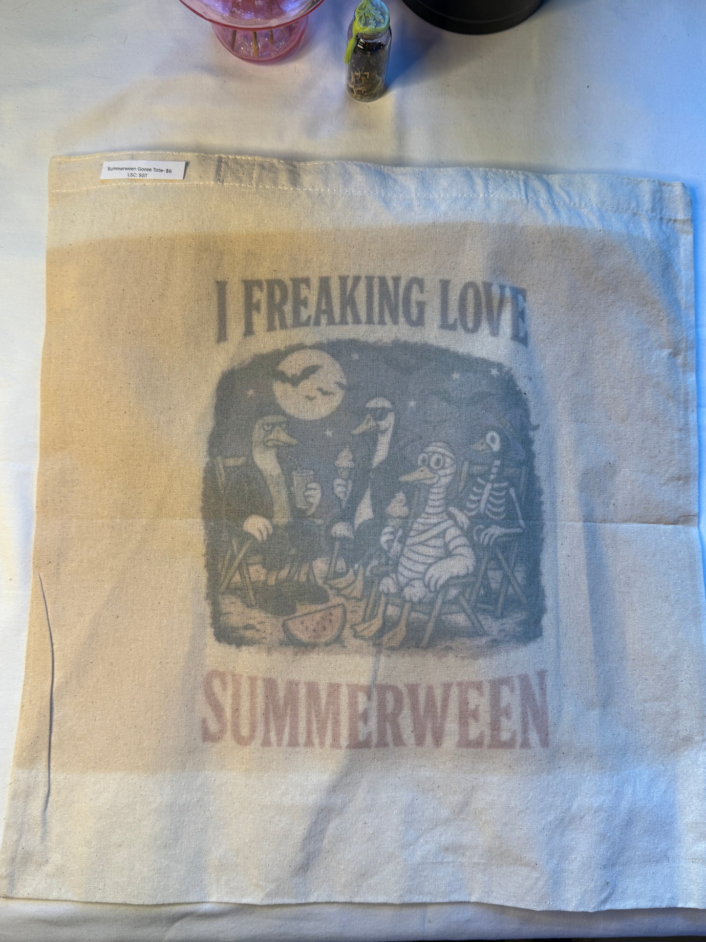 I Freaking Love Summerween Totebag (Misprint)