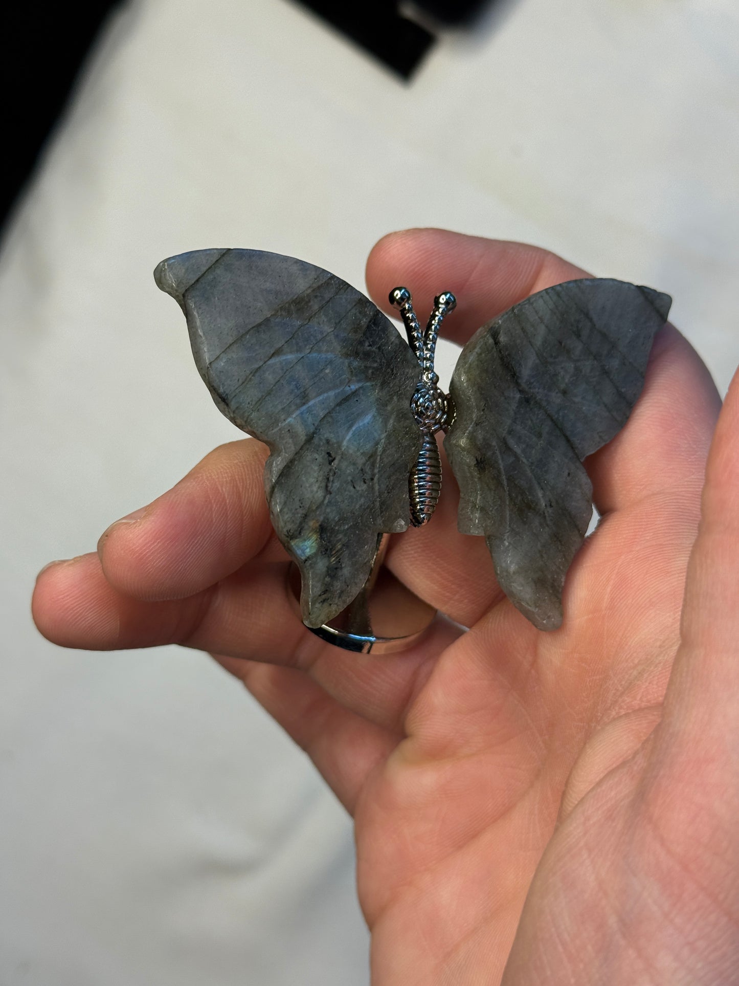Small Labradorite Butterfly Wings
