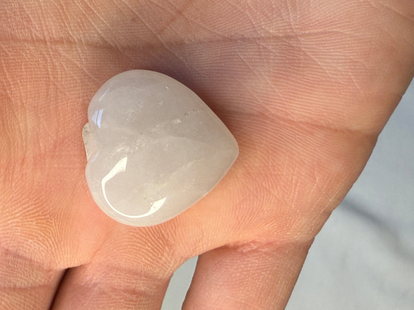 Rose Quartz Heart