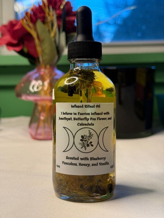 I Believe in Faeries Ritual Oil