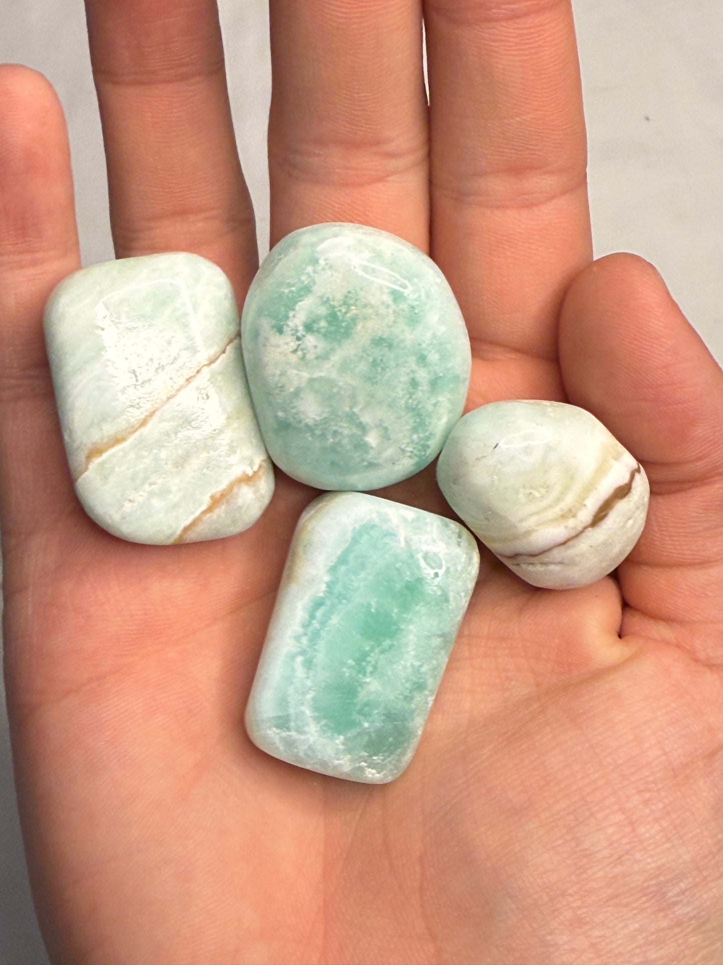 Caribbean Calcite Tumbles