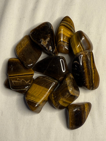 Tiger's Eye Tumbles