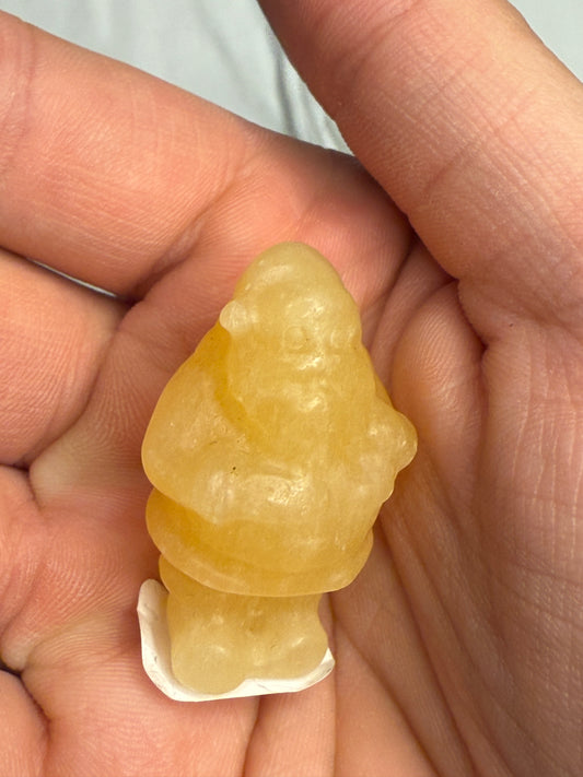 Orange Calcite Santa