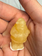 Orange Calcite Santa