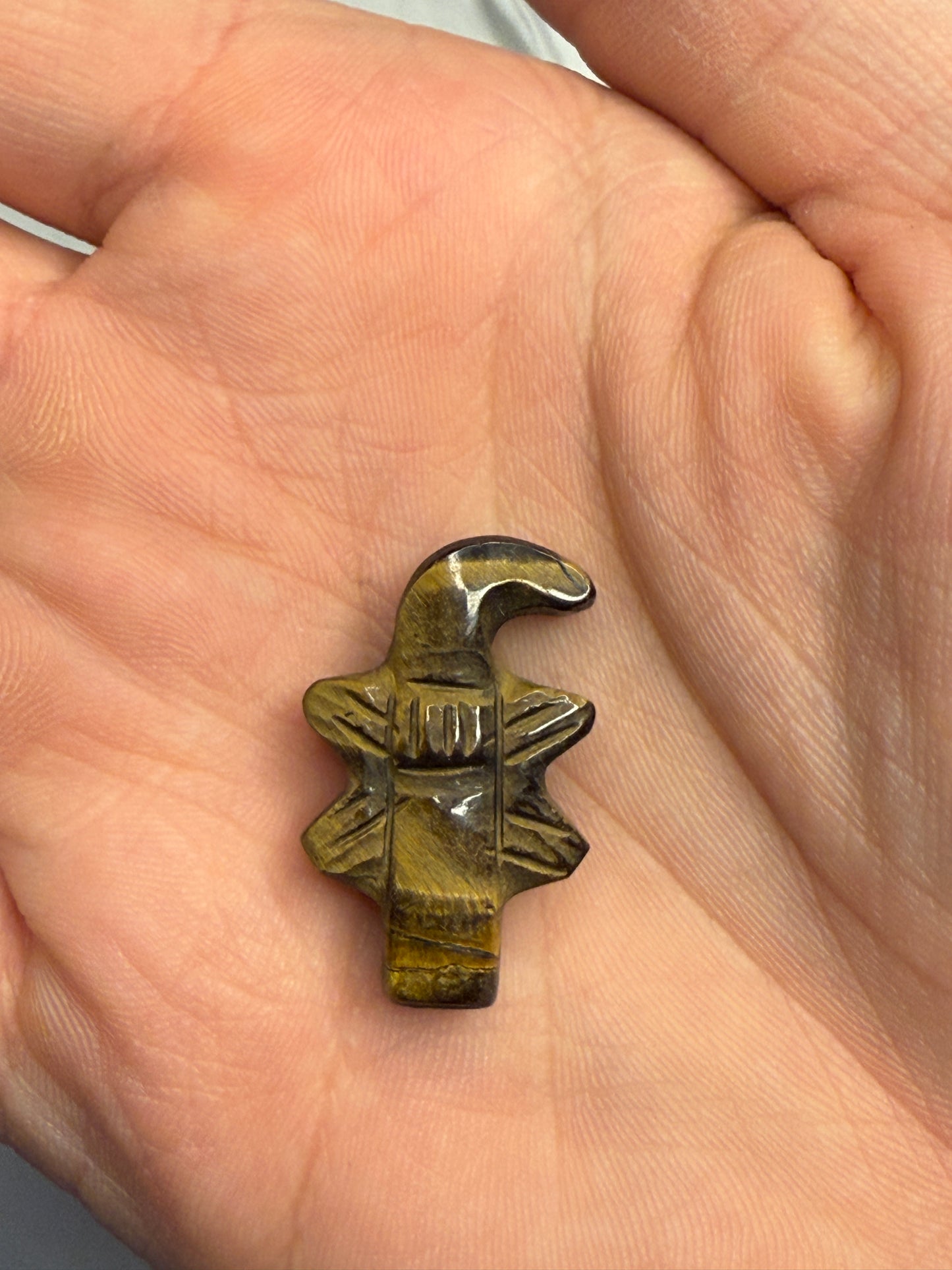 Tiger's Eye Candy Cane