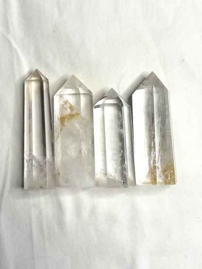Clear Quartz Towers
