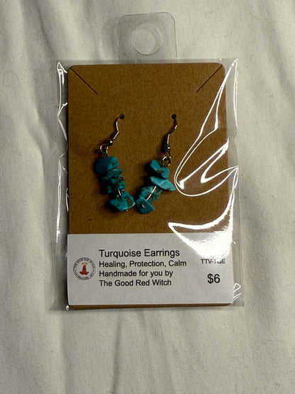 Crystal Chip Earrings (TGRW)