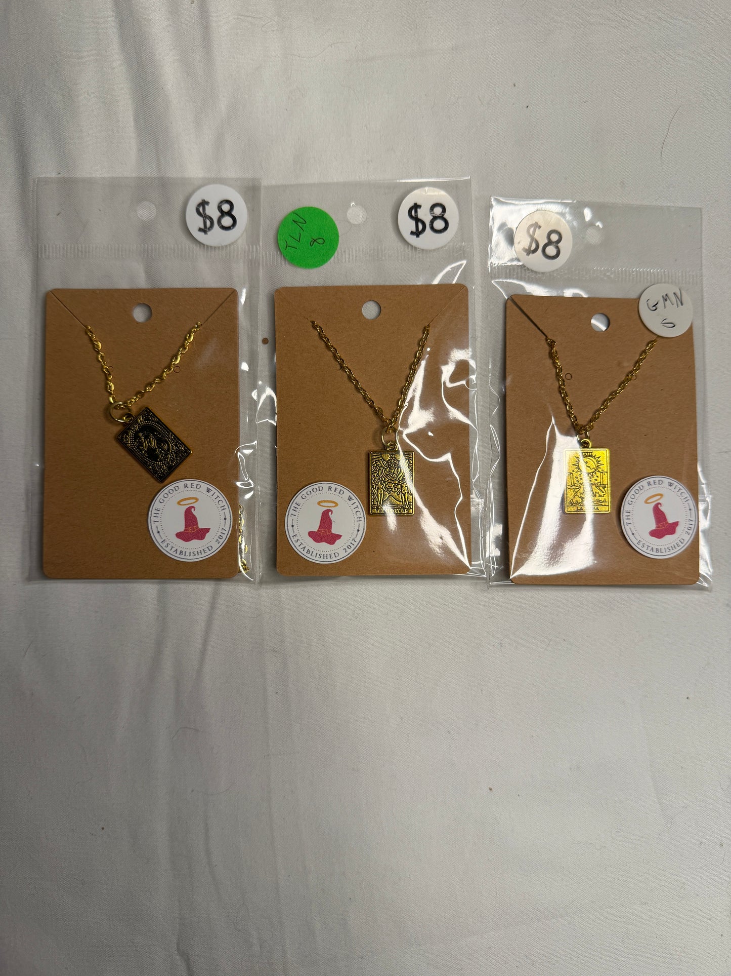 Tarot Card Necklaces (TGRW)