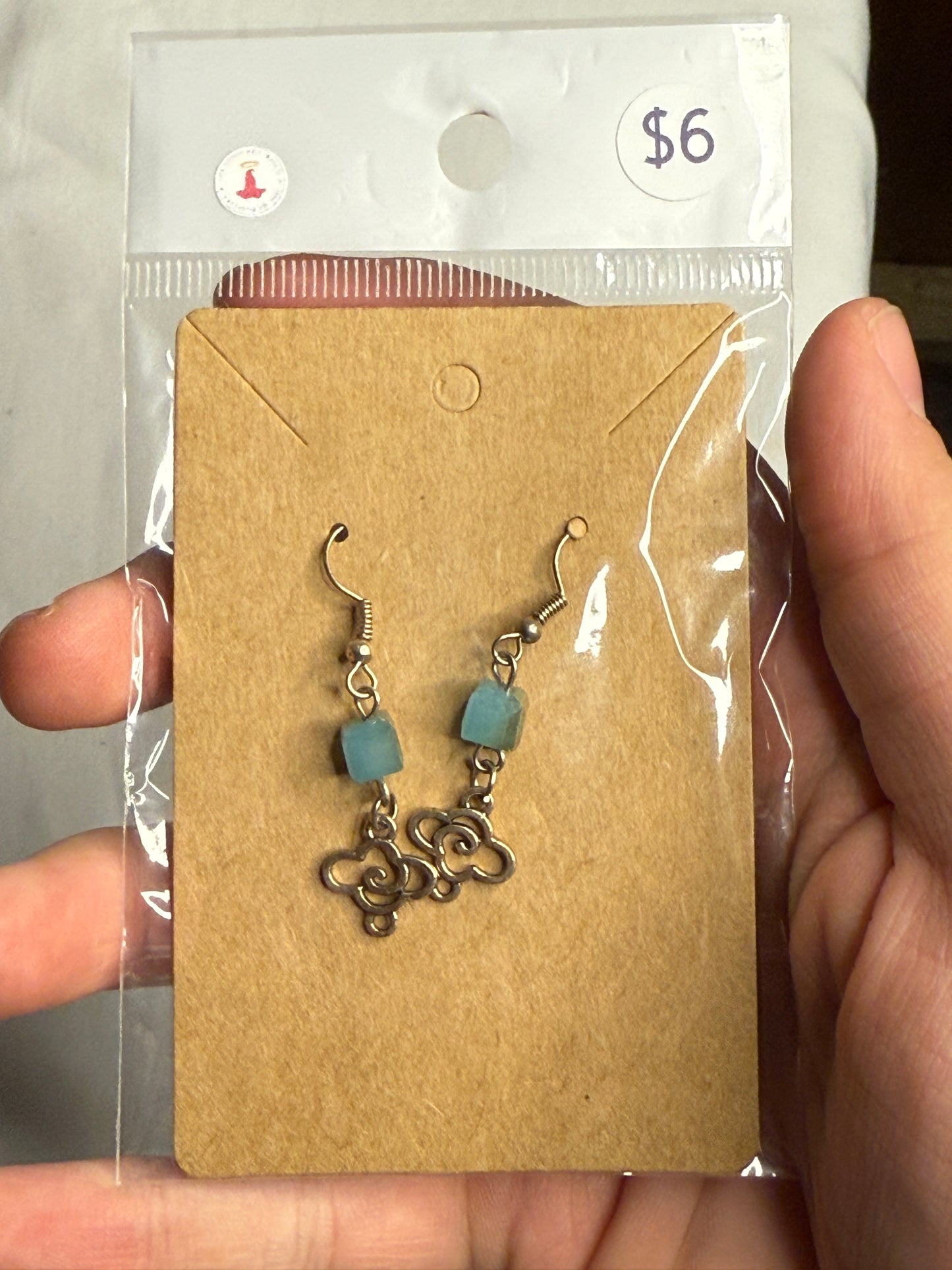 Celtic Knot Opalite Earrings