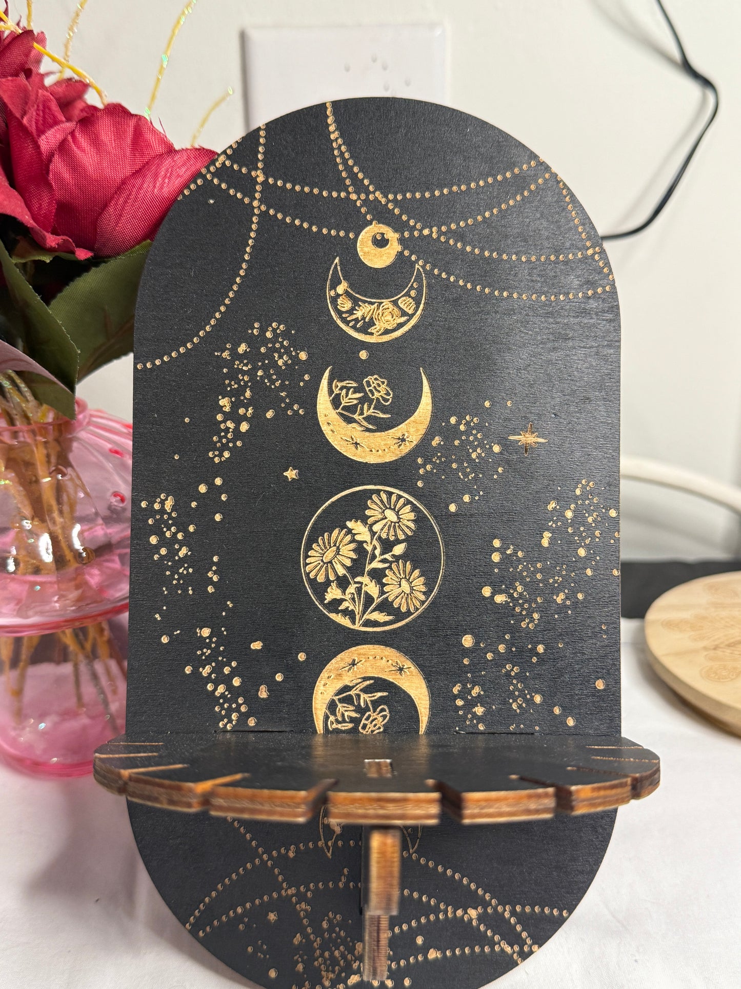 Pendulum and Crystal Display Stand