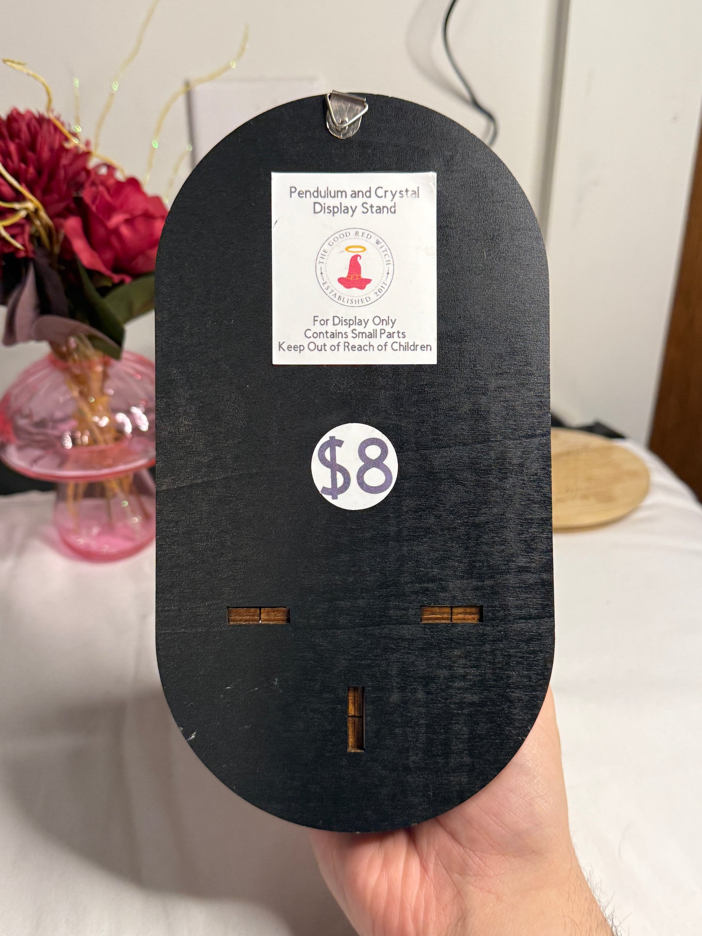 Pendulum and Crystal Display Stand