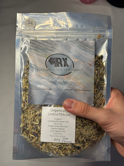 Organically UnAnxTEAous Organic Loose Leaf Tea 60g