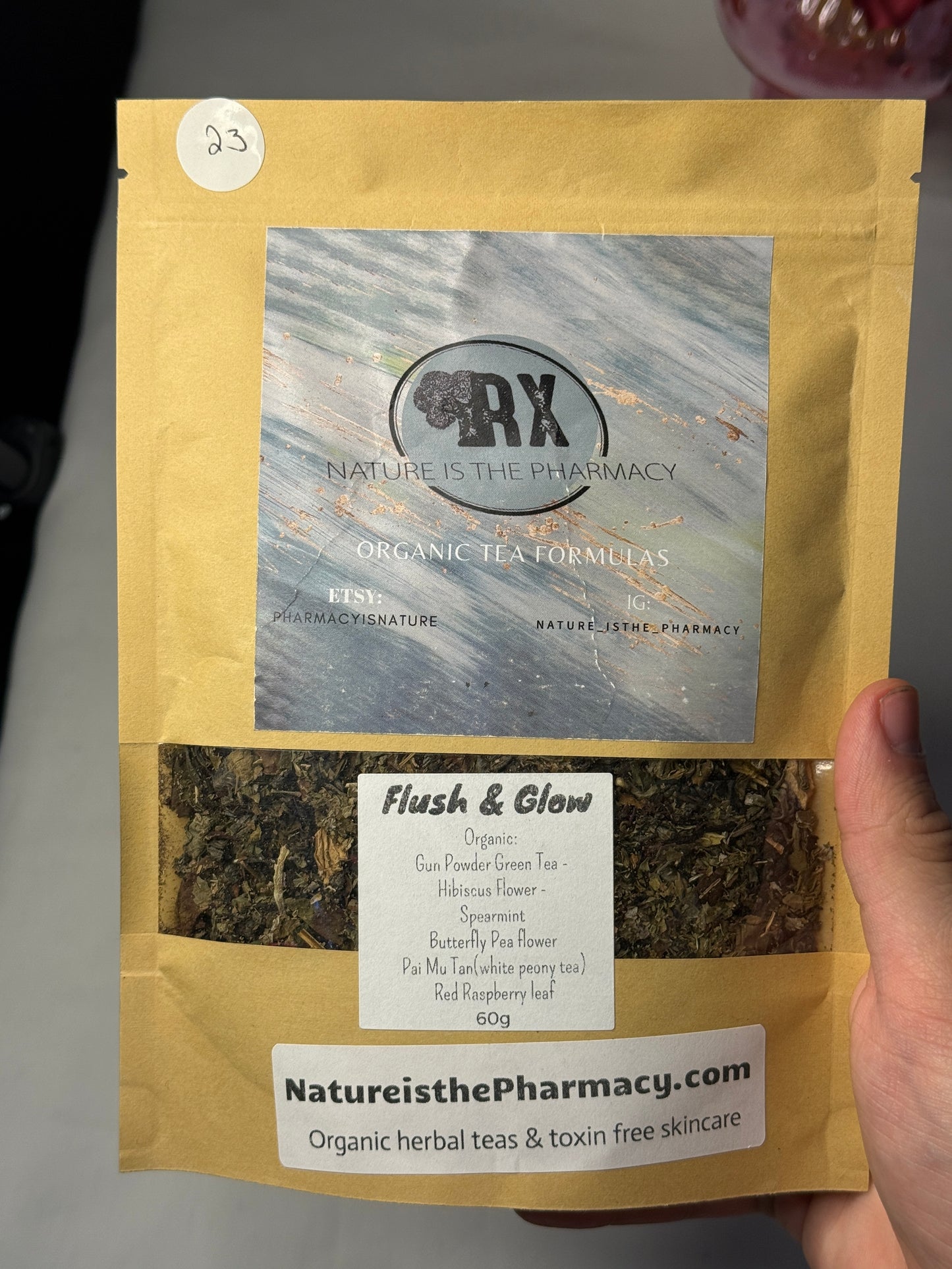 Flush & Glow Organic Loose Leaf Tea 60g